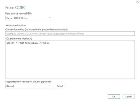 Image result for Query Excel ODBC