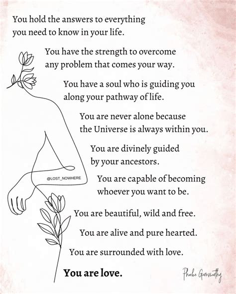 Pin by Se7en77 on Wisdom Cards ️️ | Self love poems, Positive energy ...