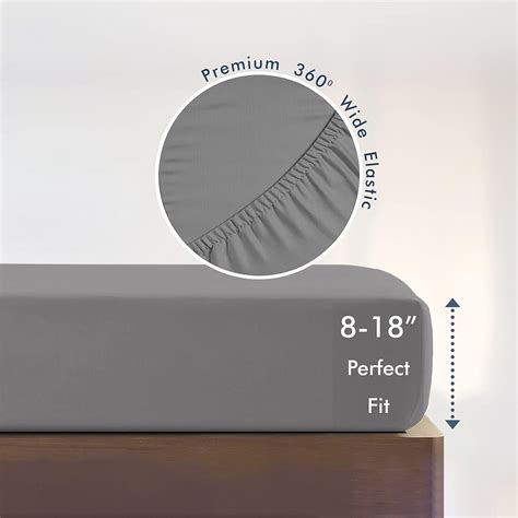 Jersey Knit Fitted Sheet,Jersey Sheets,Full Fitted Sheets Ultra Soft ...