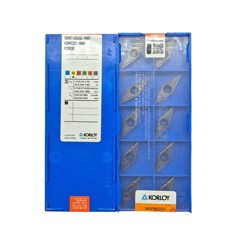 Buy Korloy VBMT Inserts Online – Jaibros Precision Pack