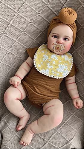 Anano Lifelike Newborn Baby Doll 24 Inch Reborn Toddler Doll ...