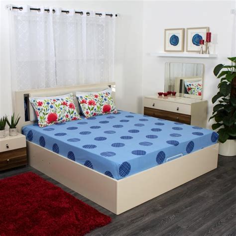 Buy PORTICO Marvella 3-Pc. Queen Size Bedsheet Set - 224 x 254 cm from ...