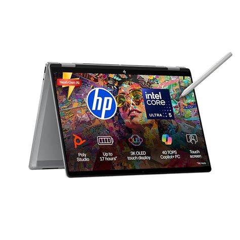 HP OmniBook X Flip OLED Intel Core Ultra 5 226V, 40 Tops (16GB LPDDR5x ...