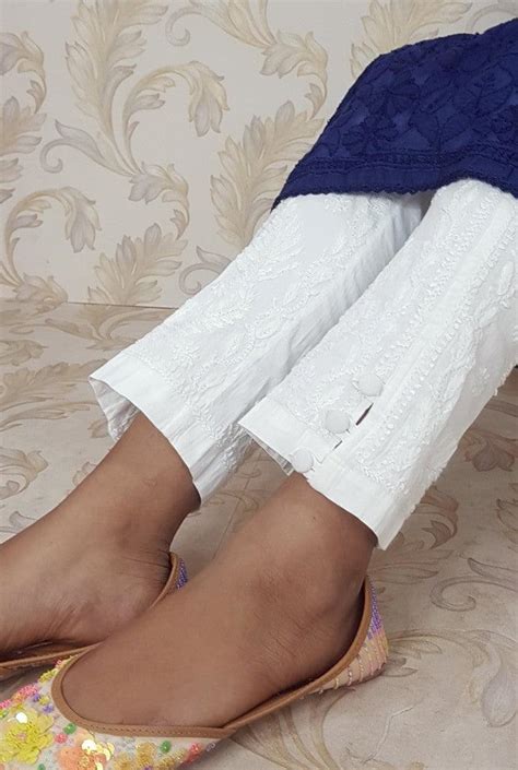 CHIKANKARI PANTS