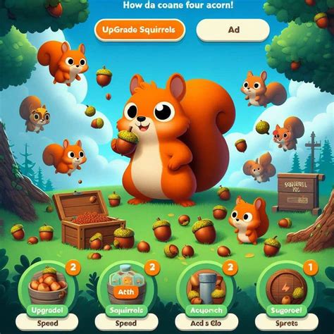 Entry #76 by imtiazlqdom for “Squirrel Inc.”Cartoonish Mobile Game ...