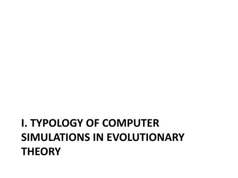 Computer Simulation Evidence of Evolution 的图像结果
