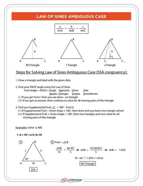 Image result for Ambiguous Case Trigonometry