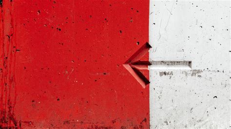 Wallpaper arrow, wall, paint, signpost hd, picture, image