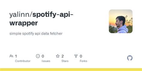 GitHub - yalinn/spotify-api-wrapper: simple spotify api data fetcher