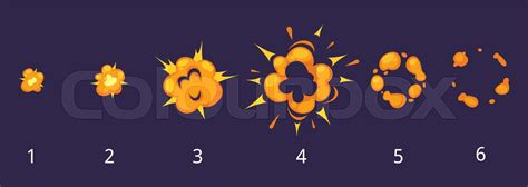 Image result for Explosion Frame by Frame