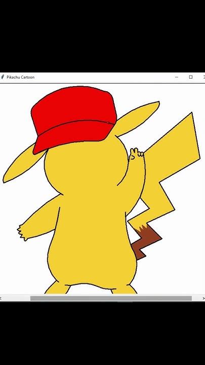 Python Turtle Designs Pikachu 的图像结果