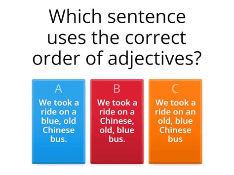 Image result for Modifiers Grammar Quiz