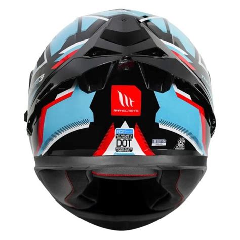 MT Thunder3 Pro Blaze Gloss Blue Helmet – AH Helmets
