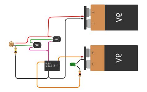 Image result for LED Connection with Switch Tinkercad