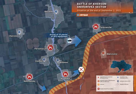 Russians With Attitude on Twitter: "Rybar also reports that the AFU are ...