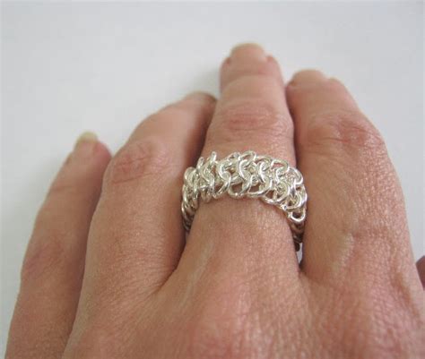 Image result for Chainmaille Ring Tutorial