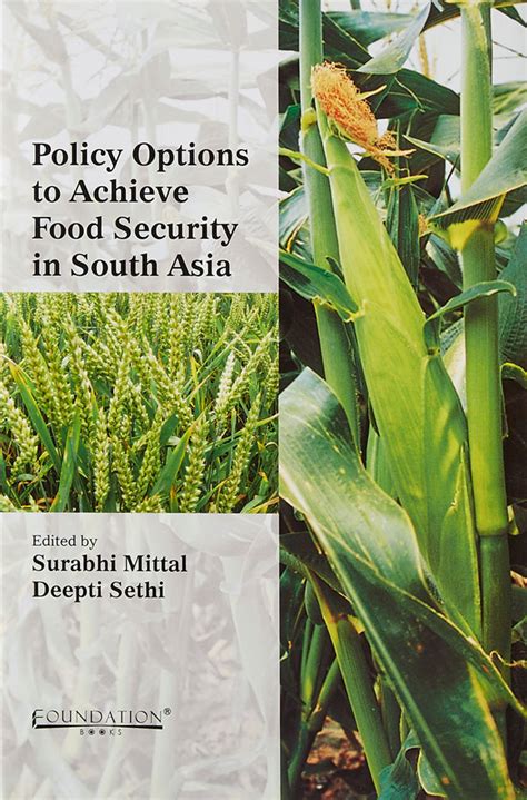 Policy Options to Achieve Food Security in South Asia - ICRIER