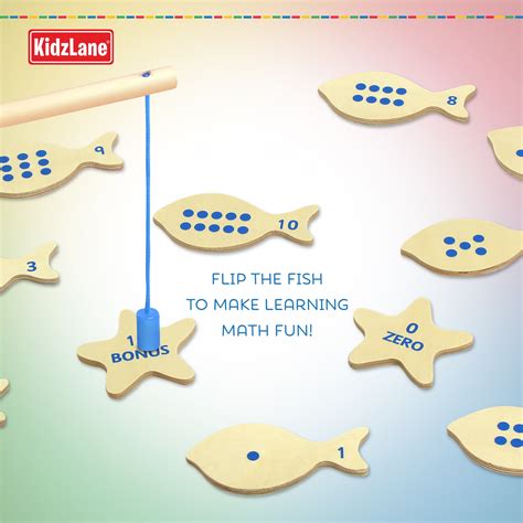 Buy Kidzlane Magnetic Fishing Game for Kids | Easy Catch Magnet Rods ...
