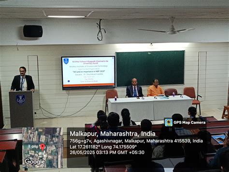 KIST: Guest Lecture on “IKS and Its Importance in NEP 2020