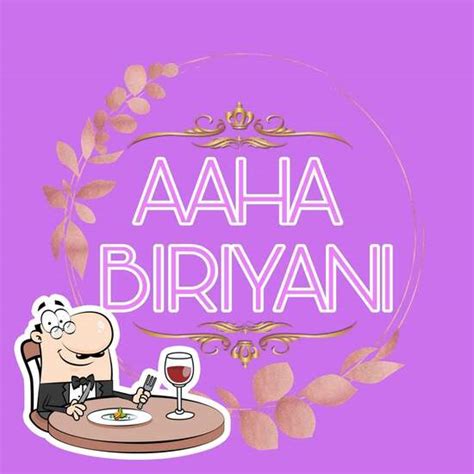 Menu at Aaha Briyani, Komarapalayam