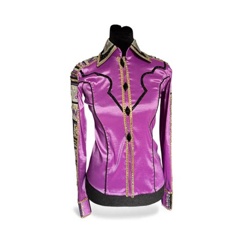 Western Show Shirt "Consignment" - Huntress Riding Apparel