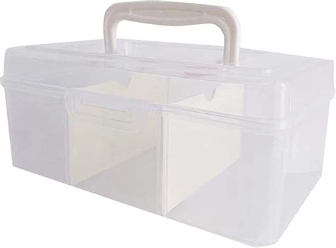 Image result for Plastic Storage Box with Handle