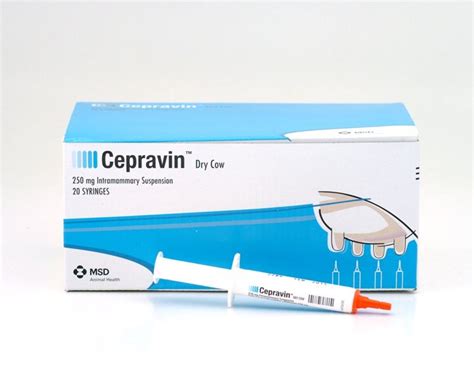 Cepravin Dry Cow Intramammary Suspension 20 UNITS