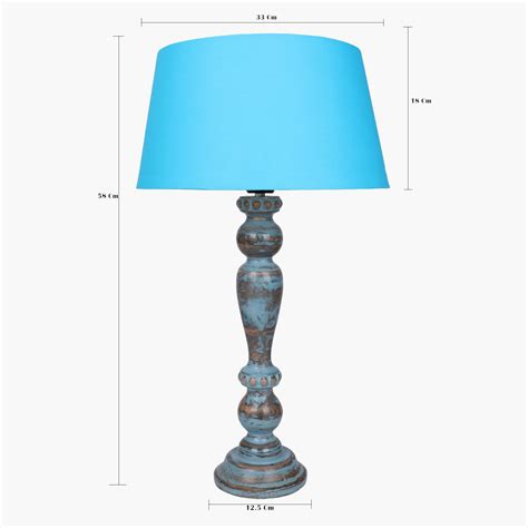 Buy HOMESAKE Wooden Table Lamp from Homesake at just INR 2900.0