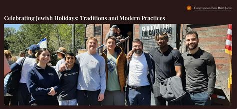 Embracing Jewish Holidays: Tradition Meets Modernity at Bnai Brith Jacob