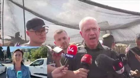 Offensive israélienne sur Gaza : le ministre israélien de la Défense a ...