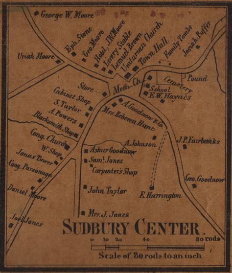 Historical Maps of Sudbury