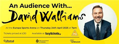 An Audience With David Williams stand-up comedy show, Europa Sports ...