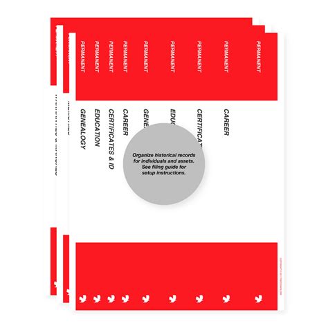 Image result for Filing System Labels
