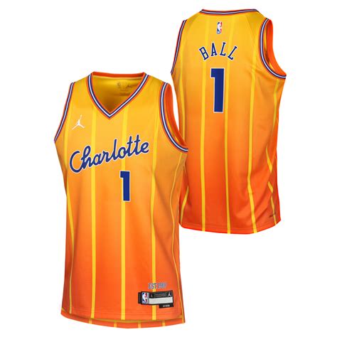 LaMelo Ball Charlotte Hornets 2026 City Edition Youth NBA Swingman Jer ...