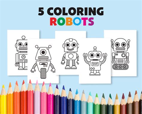 Printable Robot Activity 的图像结果