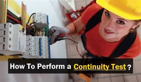 Image result for Electrical Continuity Testing ABC