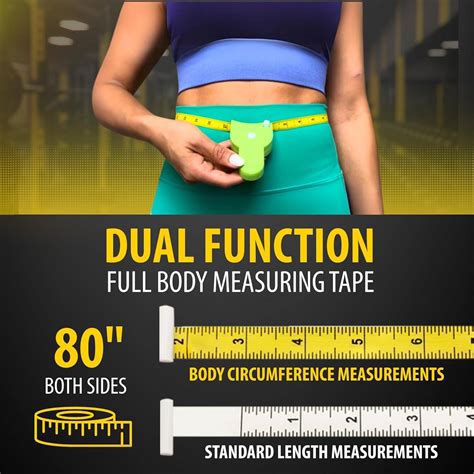PERFECT MEASURING TAPE Body Measure - Retractable for Body Waist, Hip ...