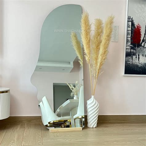 Side Face frameless Floor Mirror (B) – SHAGHAF HOME
