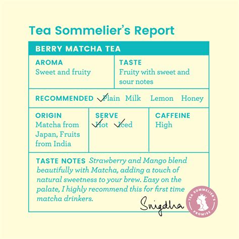 Berry Matcha Green Tea – Tea Trunk