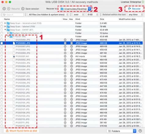 TestDisk Step by Step Guide 的图像结果