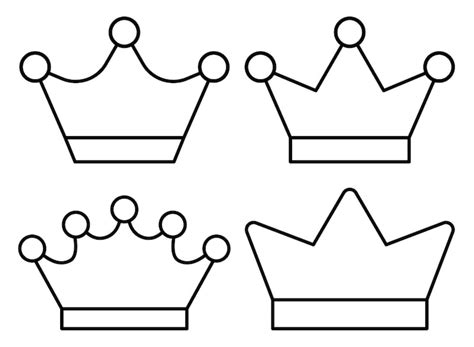 Crown black white Images - Free Download on Freepik