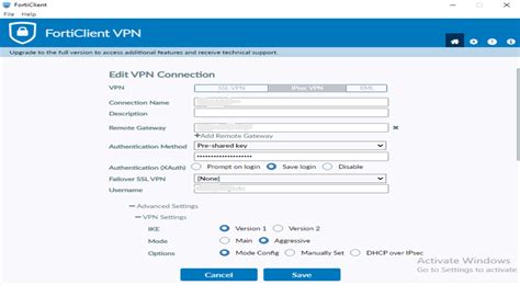 Image result for FortiClient IPSec VPN