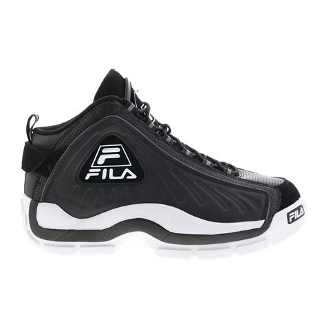 Fila Grant Hill 2 GB Basketball Shoes Black White 1BM01846-021 Men's ...