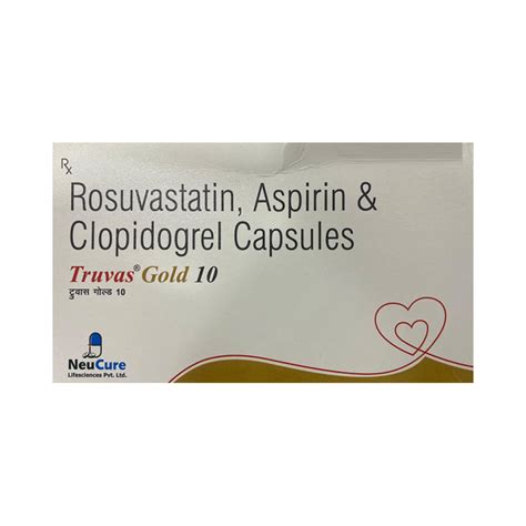 Truvas Gold 75mg/10mg/75mg Capsule buy now @ ₹145.00 per 10 Strip ...