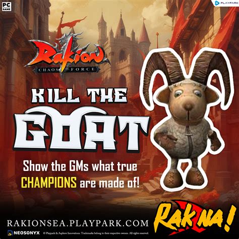 GM Event: Kill The Goat! | Rakion SEA by PlayPark