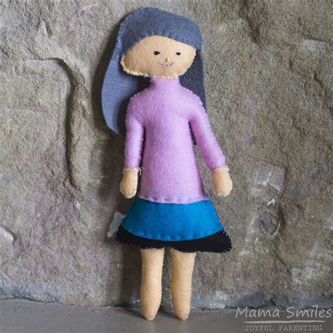 Felt Doll Tutorial 的图像结果