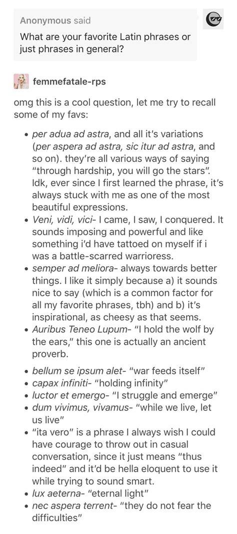 Pin by MS C14UDi3 on Linguistic | Latin quotes, Words, Latin phrases