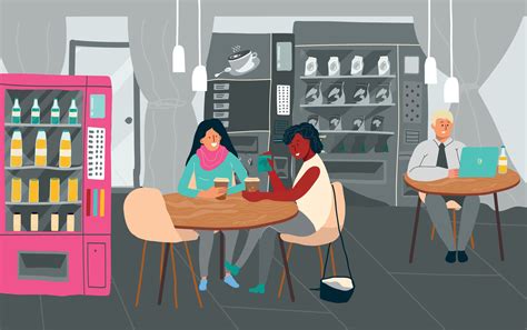 Vending Machine Cartoon 的图像结果