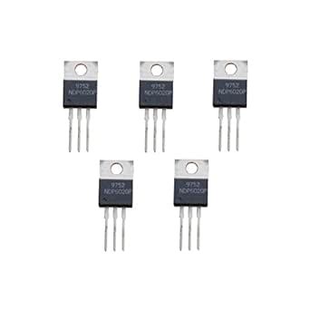 YEGAFE 5PCS NDP6020P NDP6020 FSC MOSFET P-CH 20V 24A TO-220 NDP Series ...