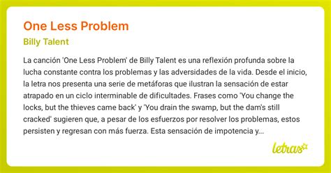 Image result for One Less Problem Lyirc
